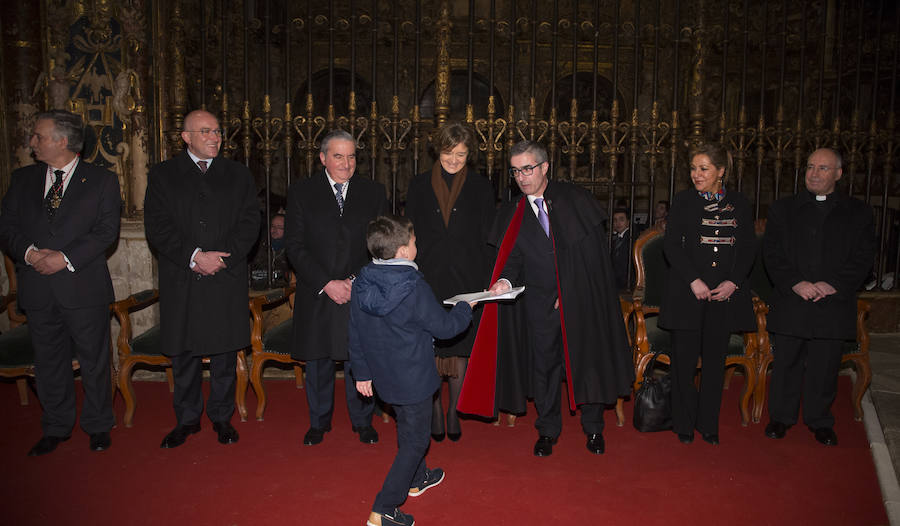El subdirector de El Norte de Castilla pregona la Semana Santa de Medina de Rioseco (1/2)