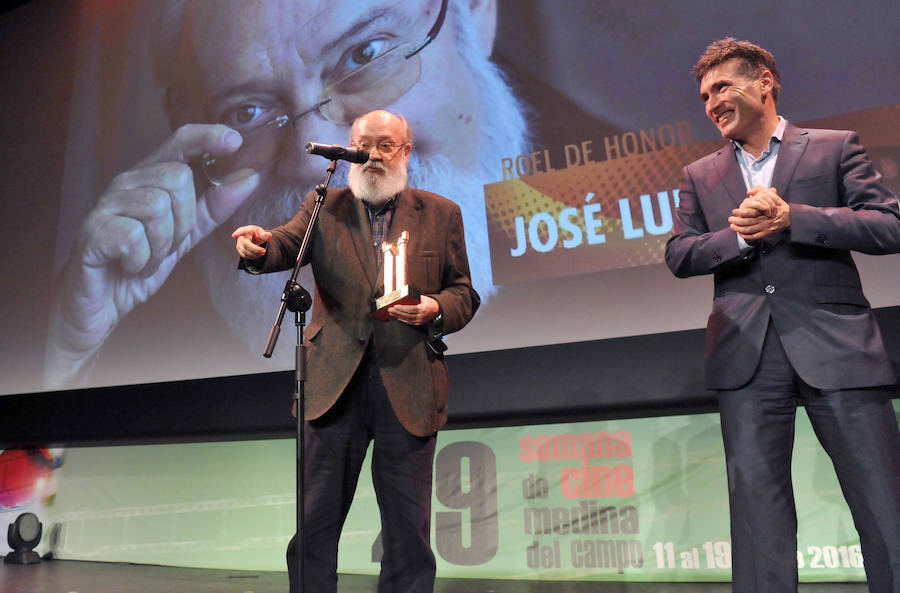 José Luis Cuerda recibe en Medina del Campo el Roel de Honor