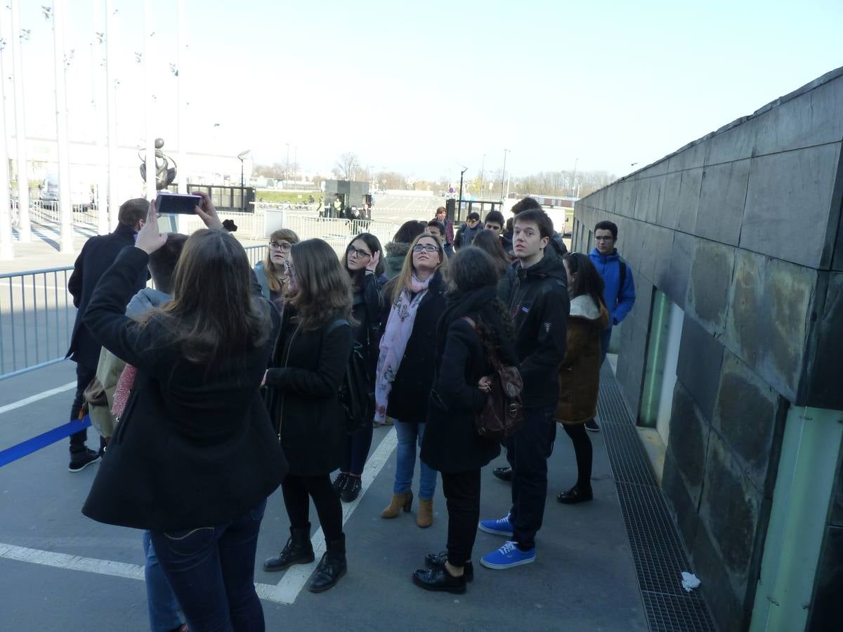 Alumnos del IES Pinar de la Rubia participan en el encuentro Euroscola en Estrasburgo