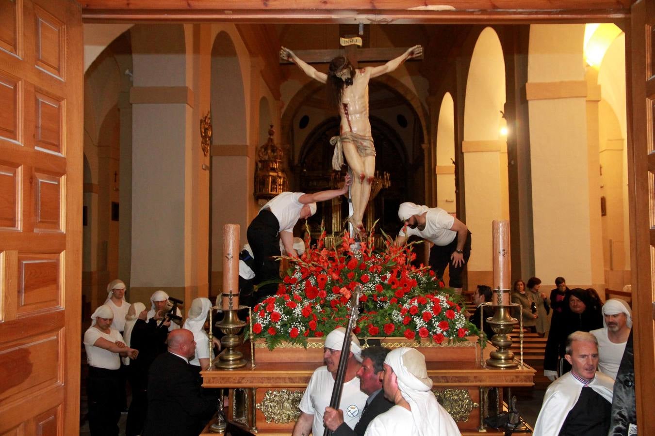 Procesión y Oración de los Cinco Misterios en Segovia (1/2)