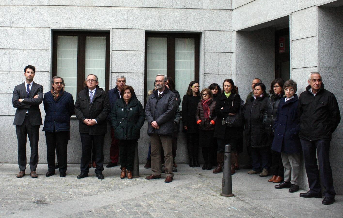 Minuto de silencio en Segovia por los atentados de Bruselas