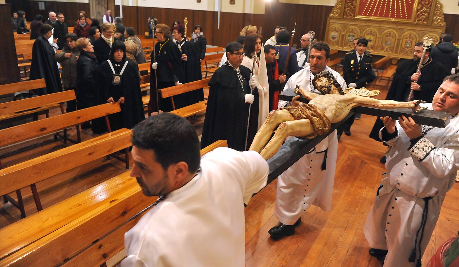 Procesión del Calvario en Medina del Campo (Valladolid)