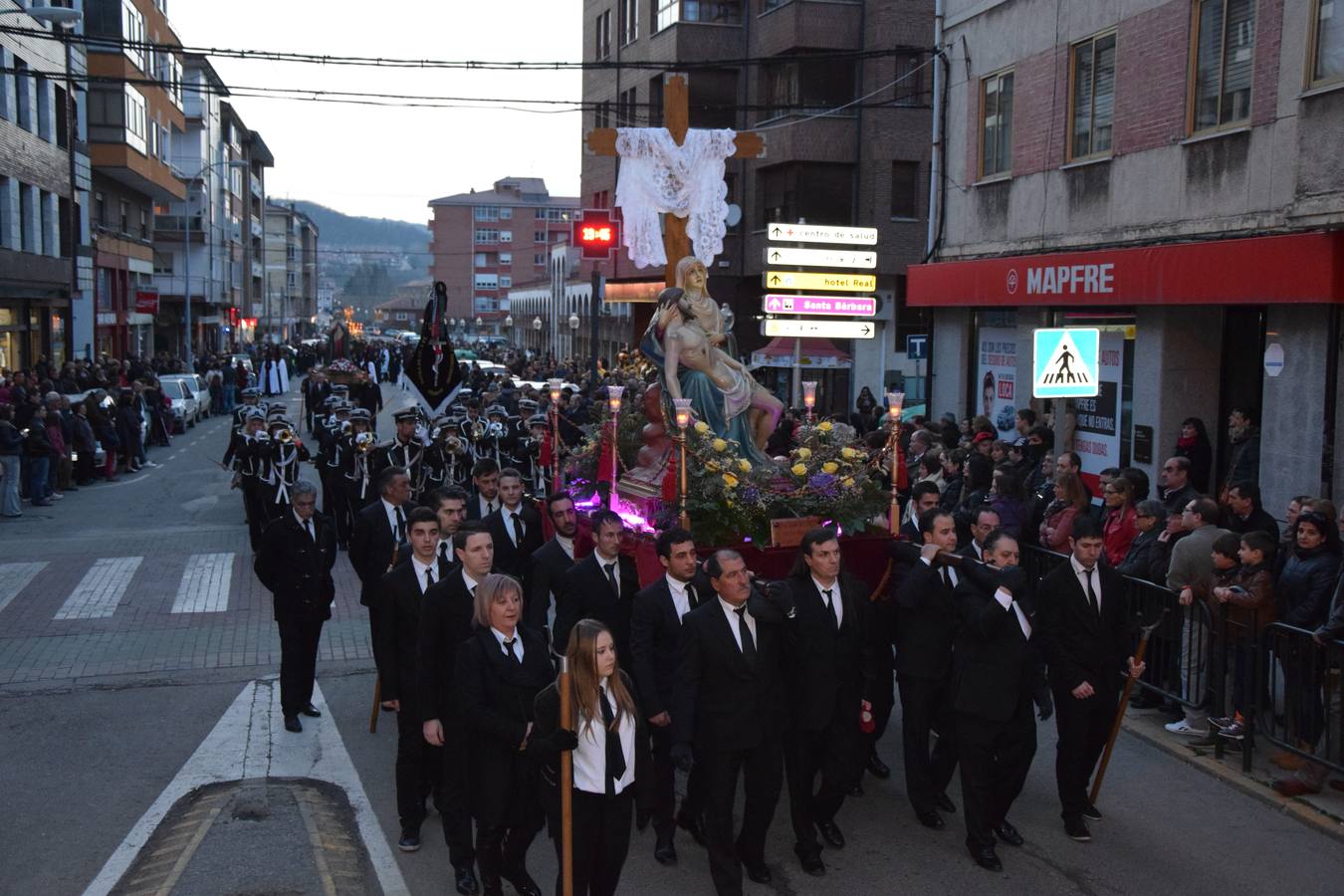 Procesión del Jueves Santo en Guardo (Palencia)