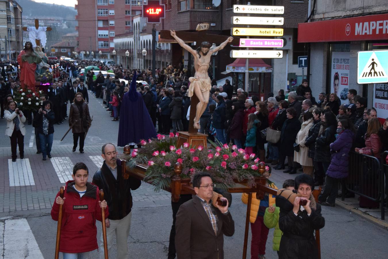 Procesión del Jueves Santo en Guardo (Palencia)