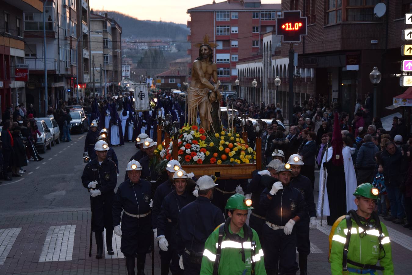 Procesión del Jueves Santo en Guardo (Palencia)