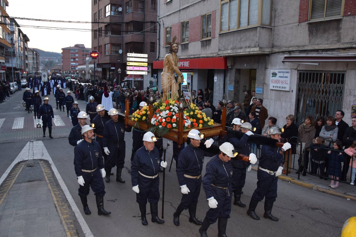 Procesión del Jueves Santo en Guardo (Palencia)