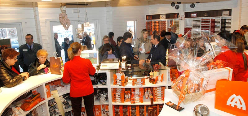 Tradicional degustación de chocolate que la Trapa ofrece en Jueves Santo