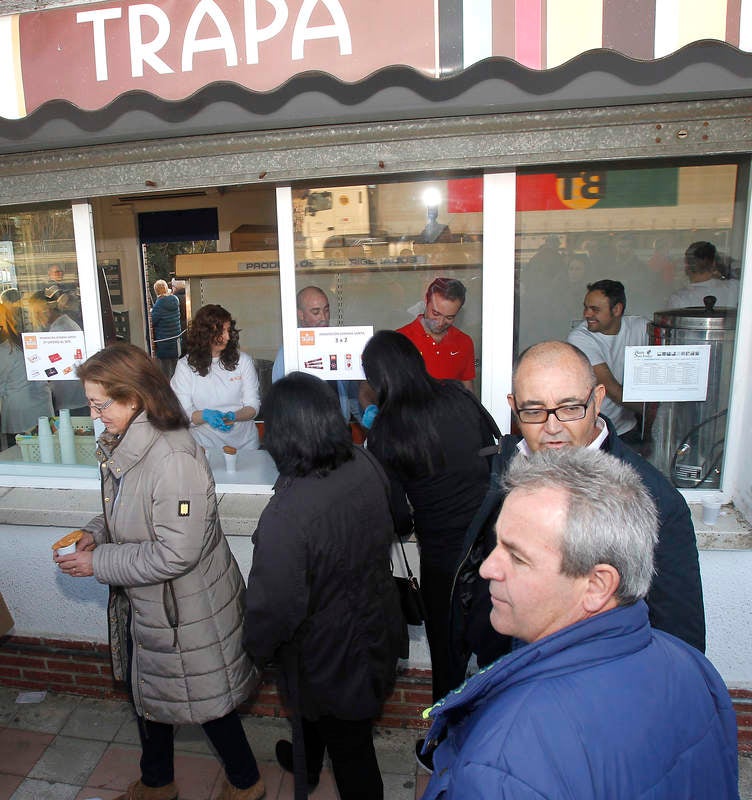 Tradicional degustación de chocolate que la Trapa ofrece en Jueves Santo