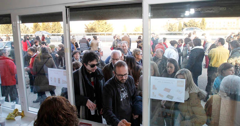 Tradicional degustación de chocolate que la Trapa ofrece en Jueves Santo