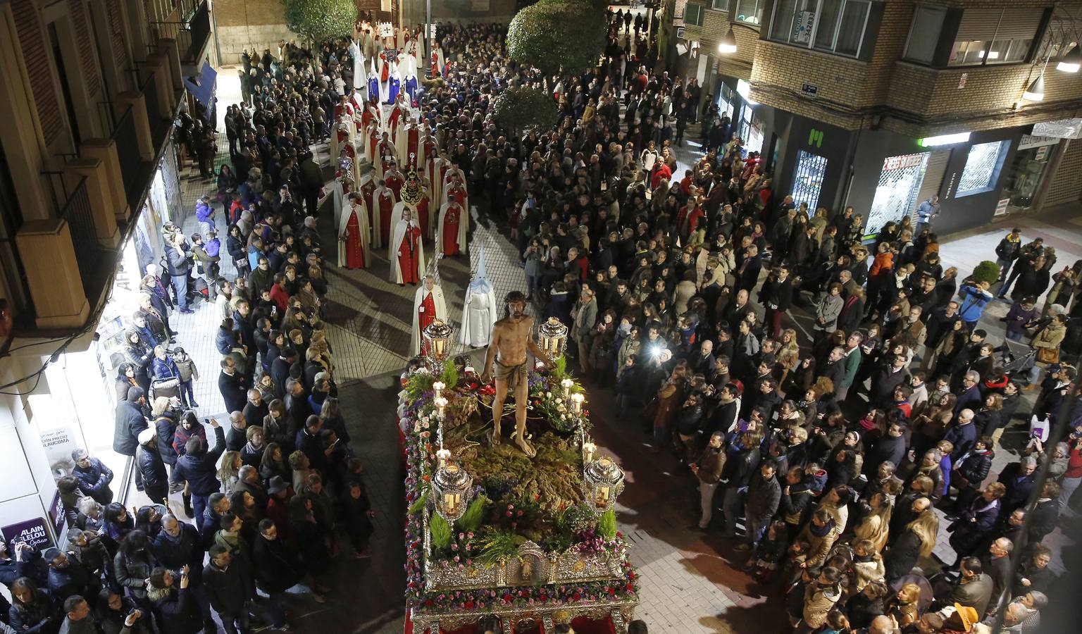 Procesión del Santísimo Cristo Despojado, Cristo Camino del Calvario y Nuestra Señora de la Amargura