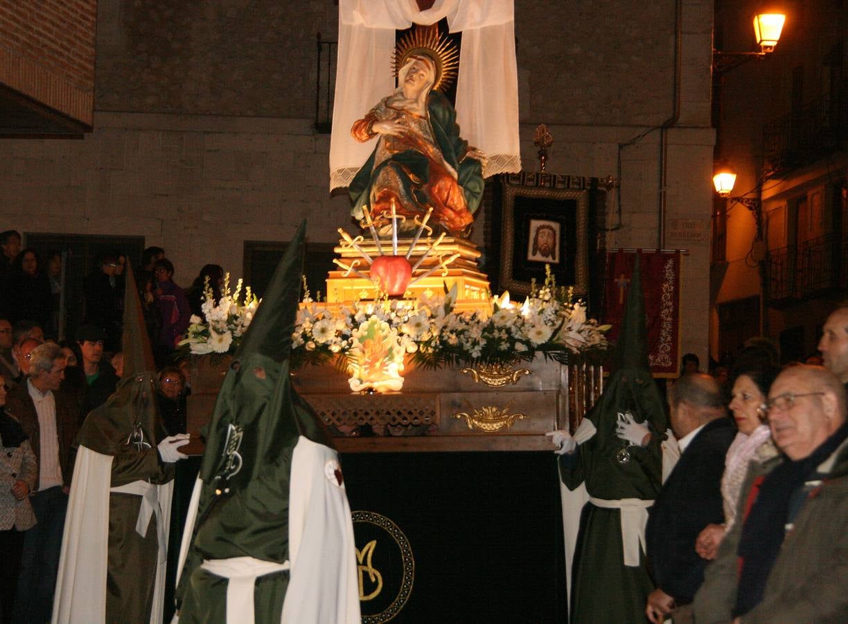 Procesión del Viernes Santo en Cuéllar (Segvia)