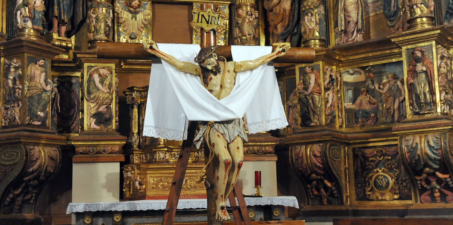 Ceremonia del Descedimiento en  Villavicencio de los Caballeros (Valladolid)