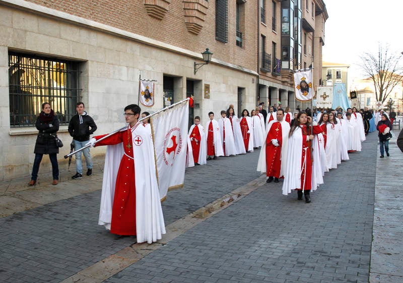 Procesión del Rompimiento del Velo en Palencia