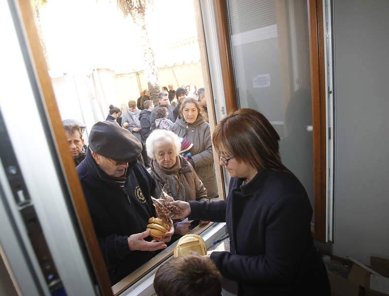 Día de fiesta y colación en las cofradías palentinas