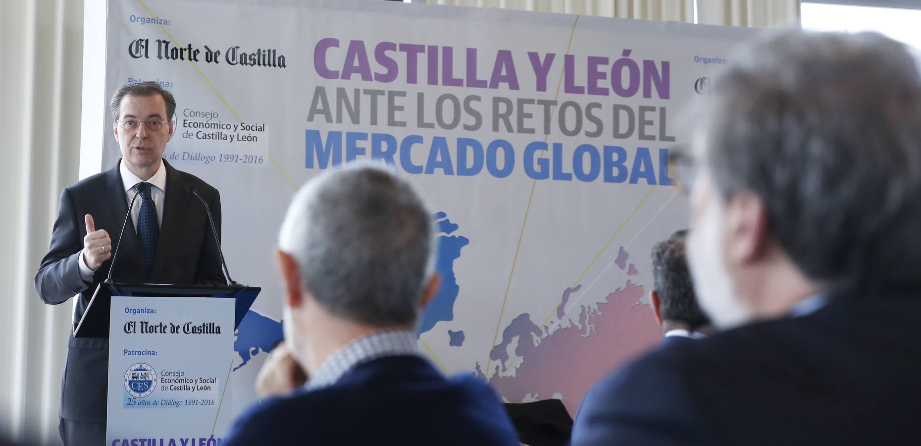 Jornada &#039;Castilla y León ante los retos del mercado global&#039; organizada por El Norte de Castilla y el CES