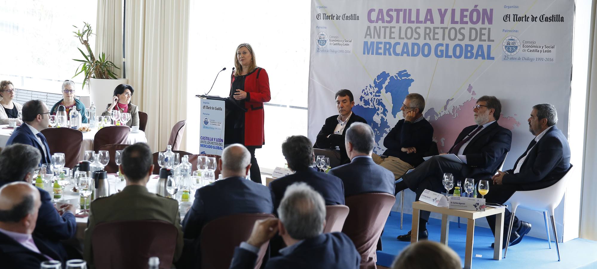 Jornada &#039;Castilla y León ante los retos del mercado global&#039; organizada por El Norte de Castilla y el CES