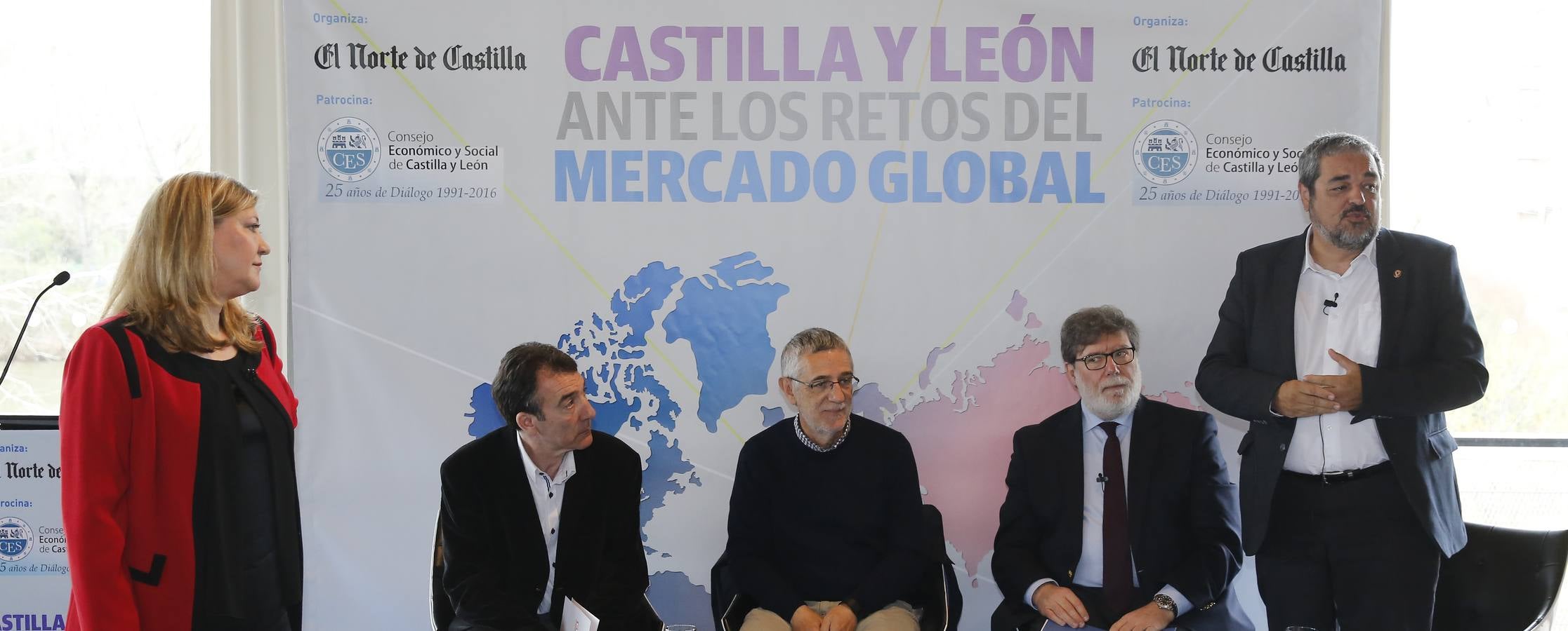 Jornada &#039;Castilla y León ante los retos del mercado global&#039; organizada por El Norte de Castilla y el CES
