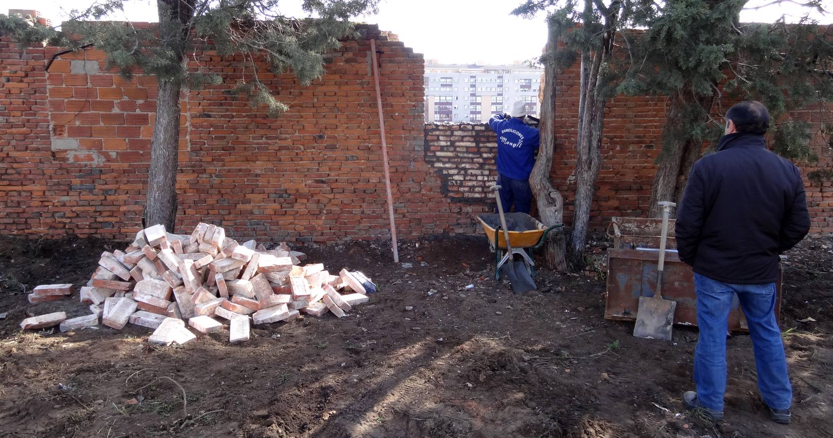 Tapiado del cuartel de Artillería