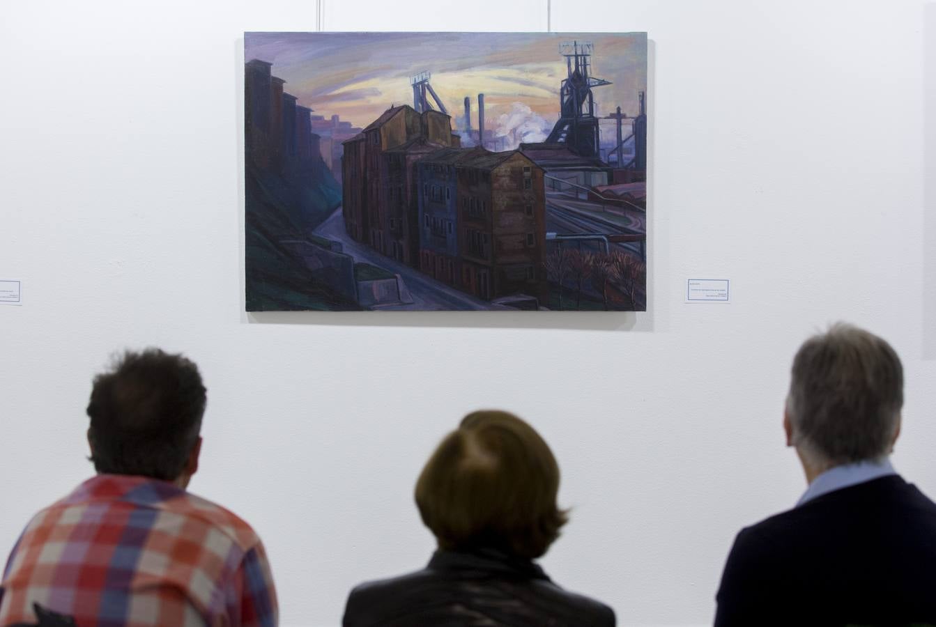 Exposición de Ignacio Ipiña en la sala del BBVA