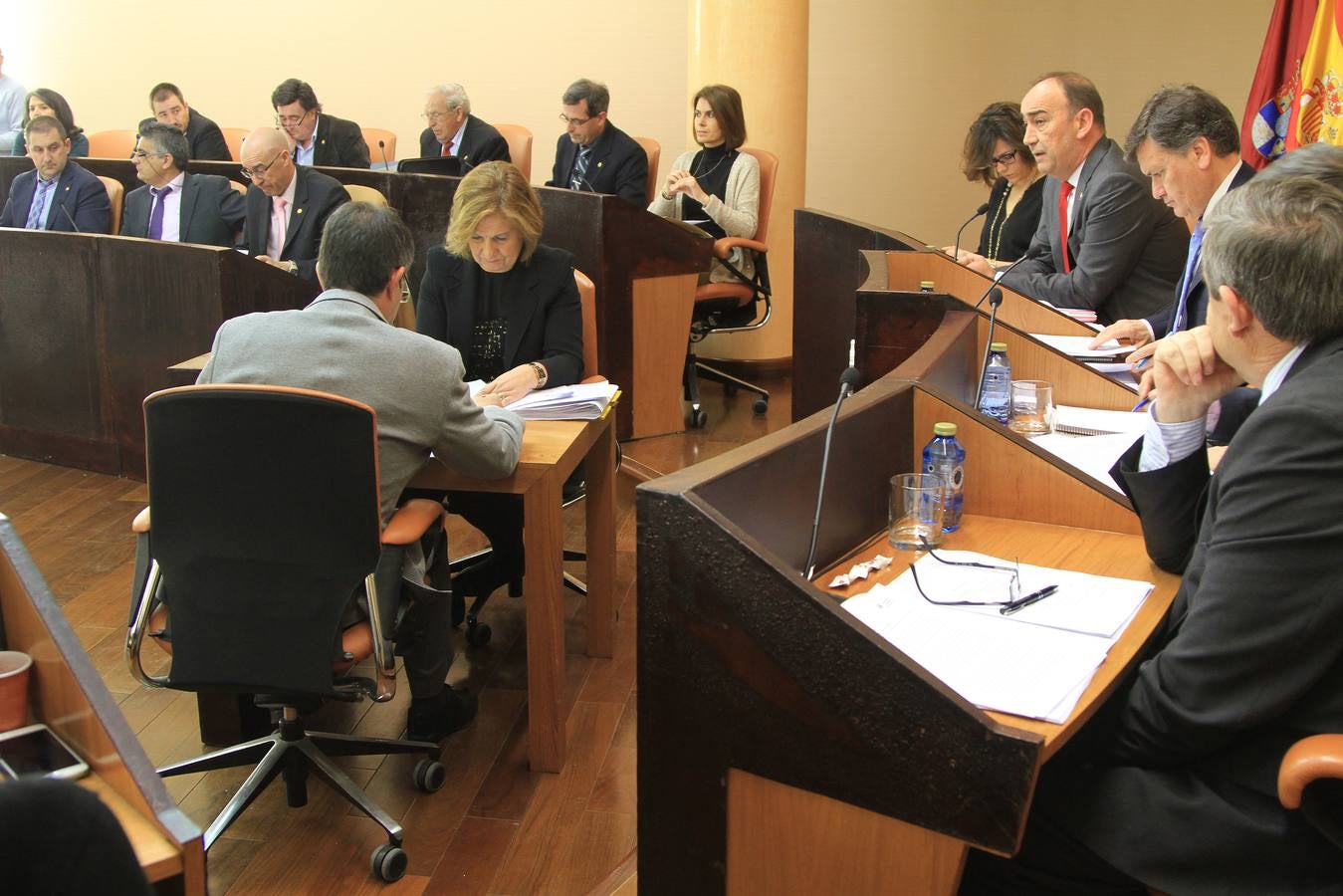 Pleno en la Diputación de Segovia
