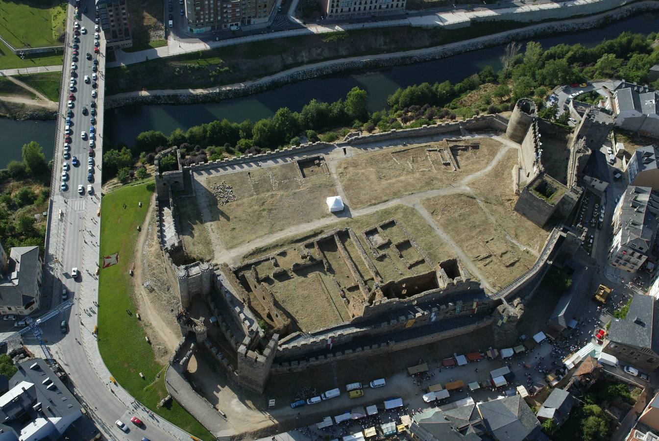 Castillo de Ponferrada.