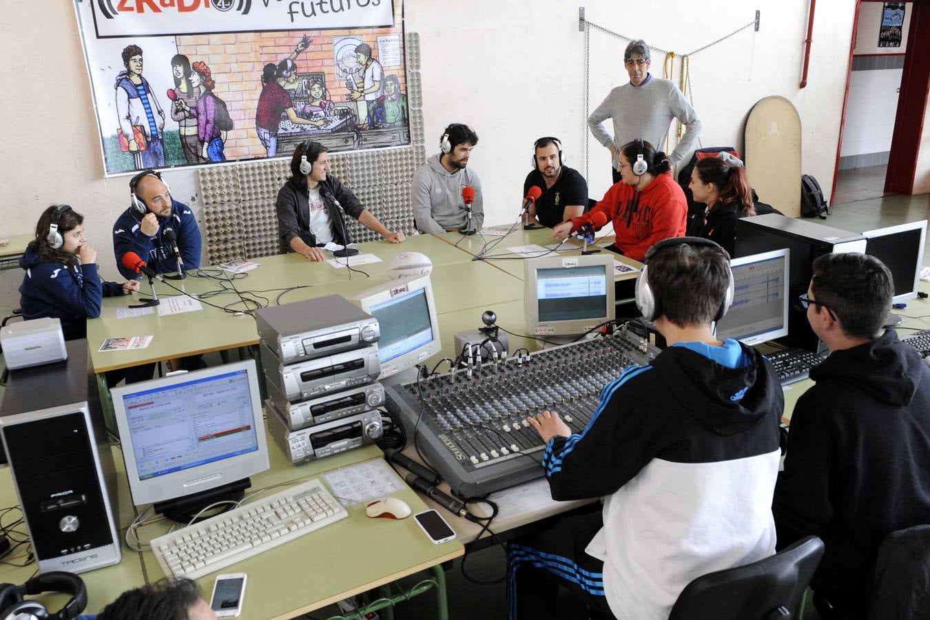 El rugby, en las ondas del IES Zorrilla