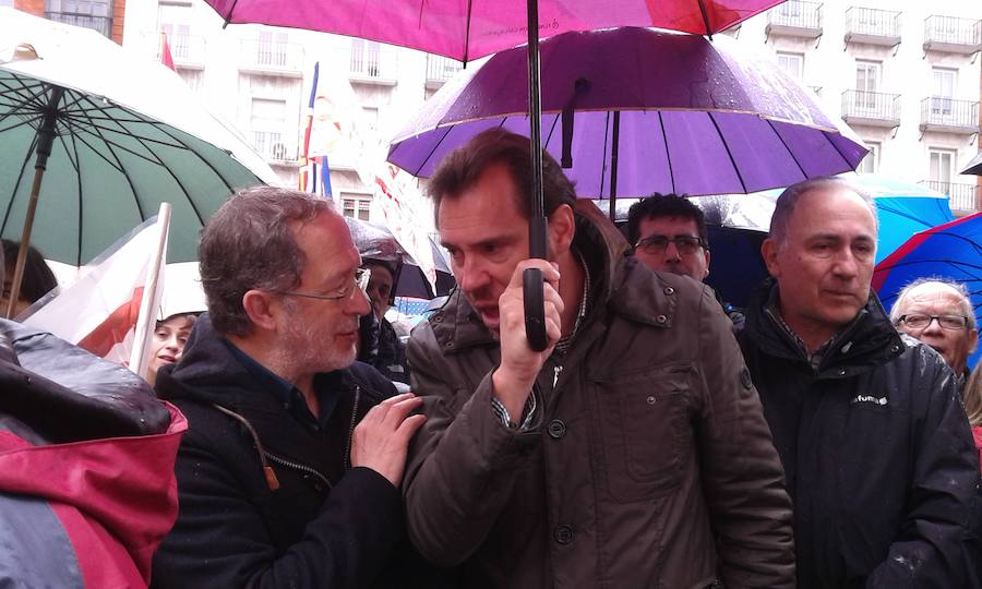 Manifestación en Valladolid contra el cierre de Lauki y Dulciora