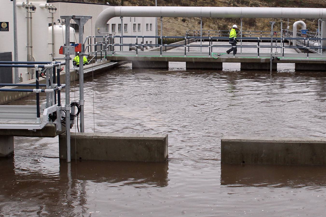Nuevas instalaciones de la Estación Depuradora de Aguas Residuales (Edar) de Segovia