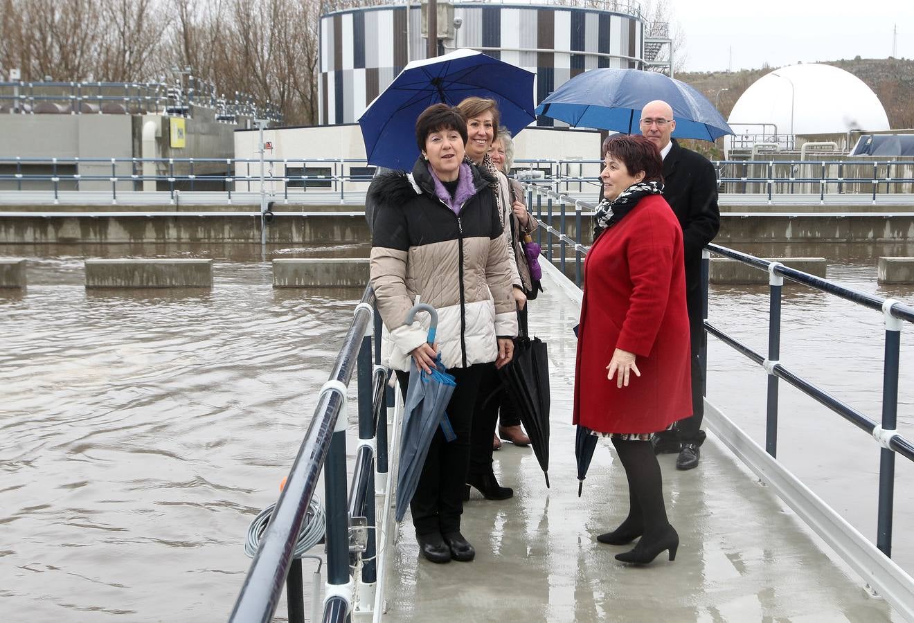 Nuevas instalaciones de la Estación Depuradora de Aguas Residuales (Edar) de Segovia