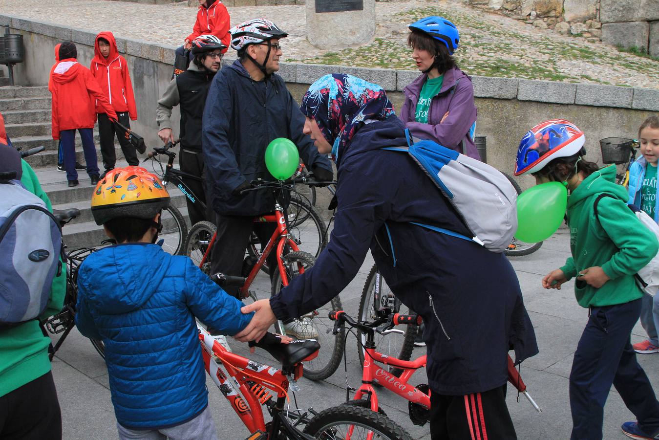 Marcha en bicicleta por la Escuela Pública Laica y Gratuita de Segovia