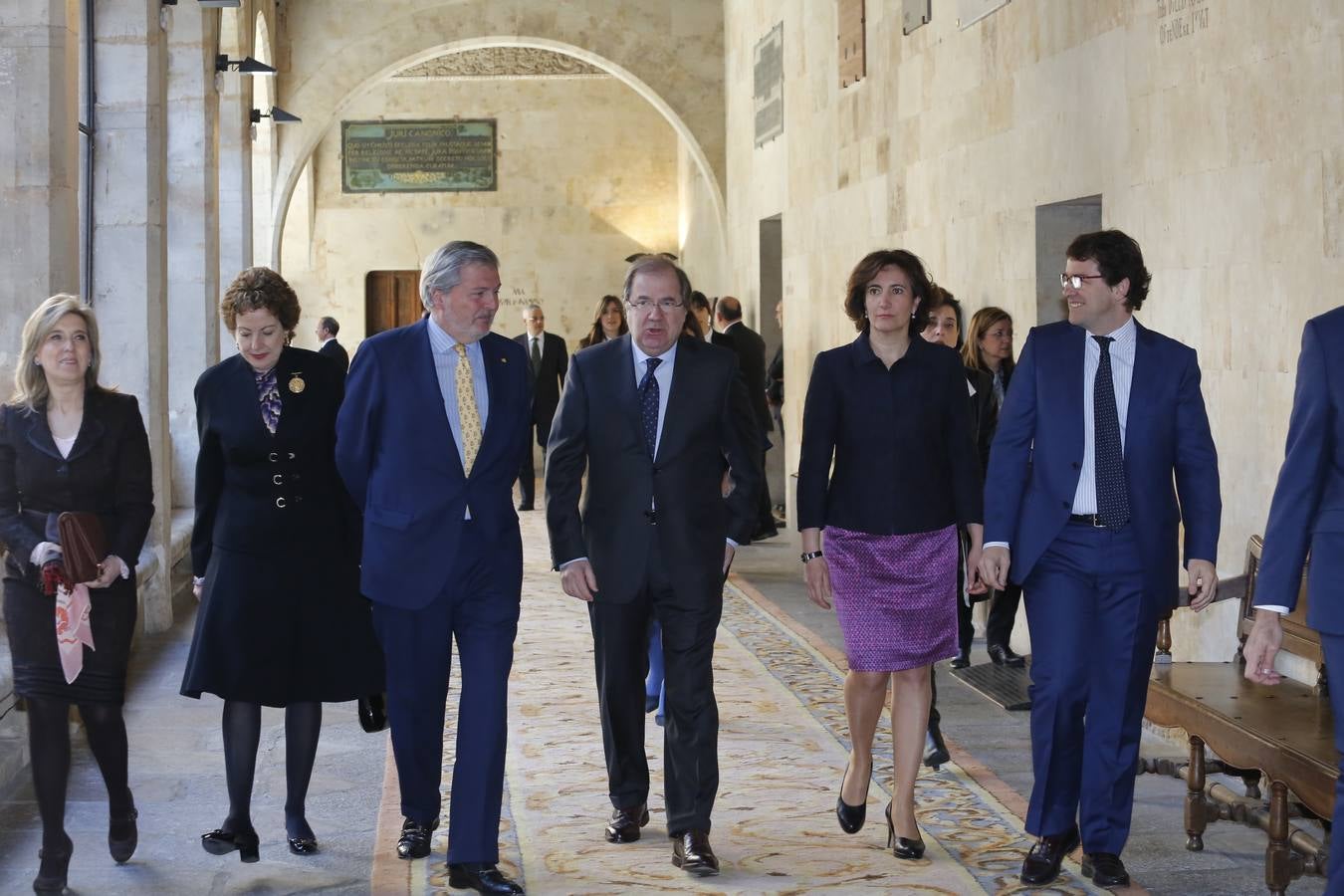 Los Reyes presiden en Salamanca la investidura honoris causa de Víctor García de la Concha y José Narro (1/2)