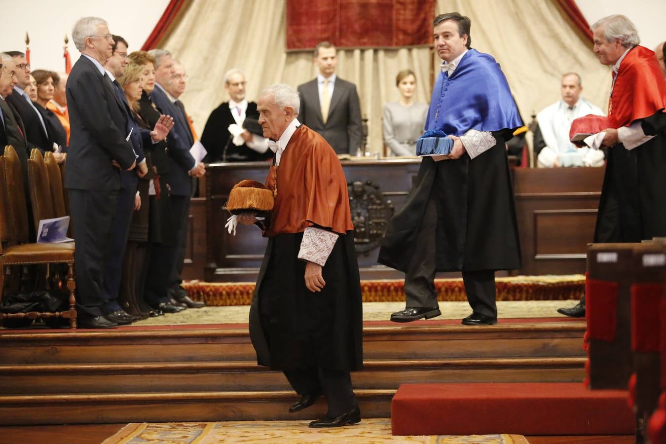 Los Reyes presiden en Salamanca la investidura honoris causa de Víctor García de la Concha y José Narro (2/2)