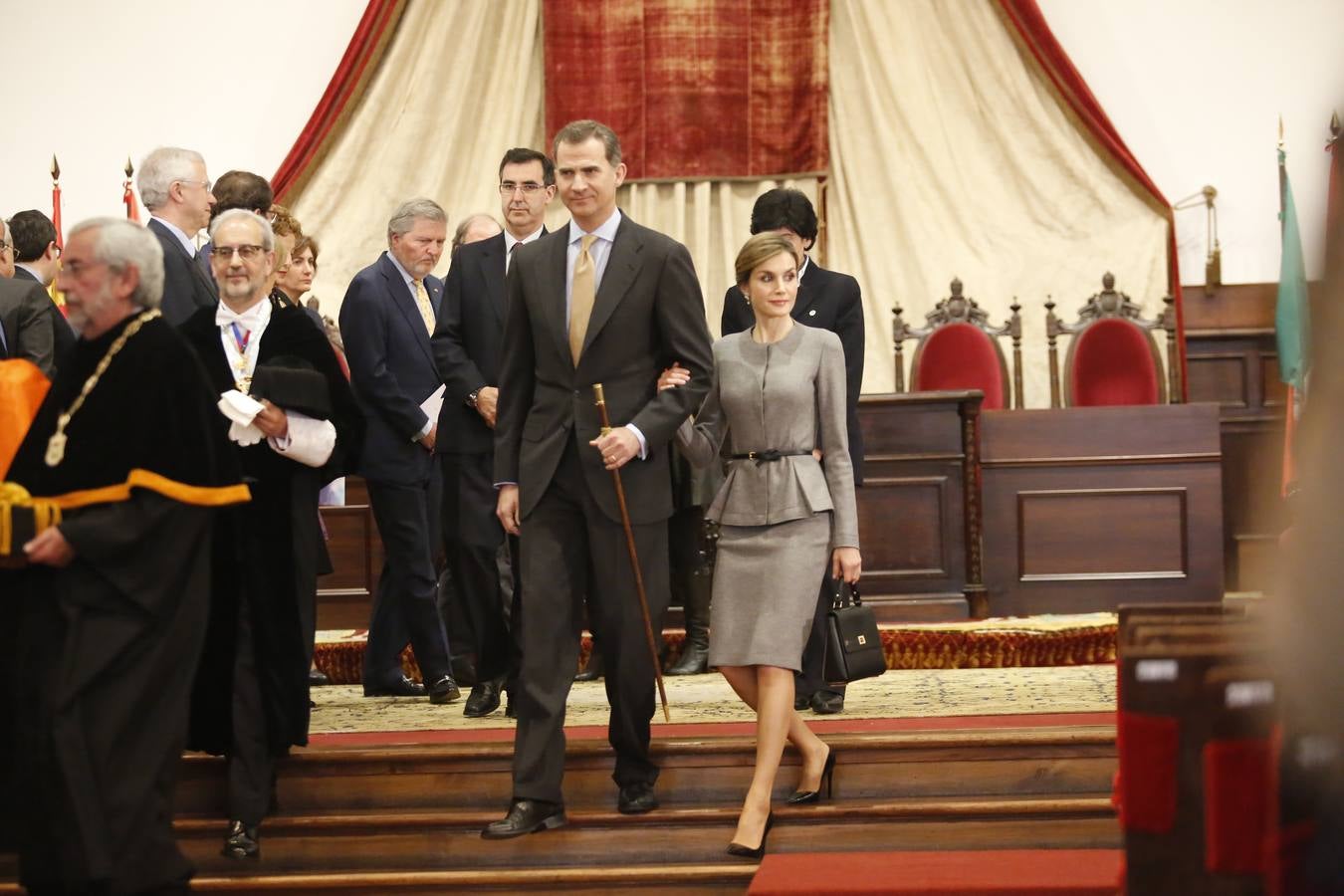 Los Reyes presiden en Salamanca la investidura honoris causa de Víctor García de la Concha y José Narro (2/2)