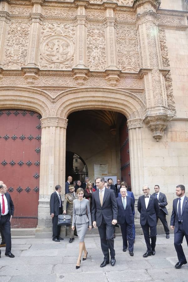 Los Reyes presiden en Salamanca la investidura honoris causa de Víctor García de la Concha y José Narro (2/2)