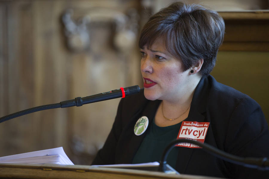 Pleno en el Ayuntamiento de Valladolid
