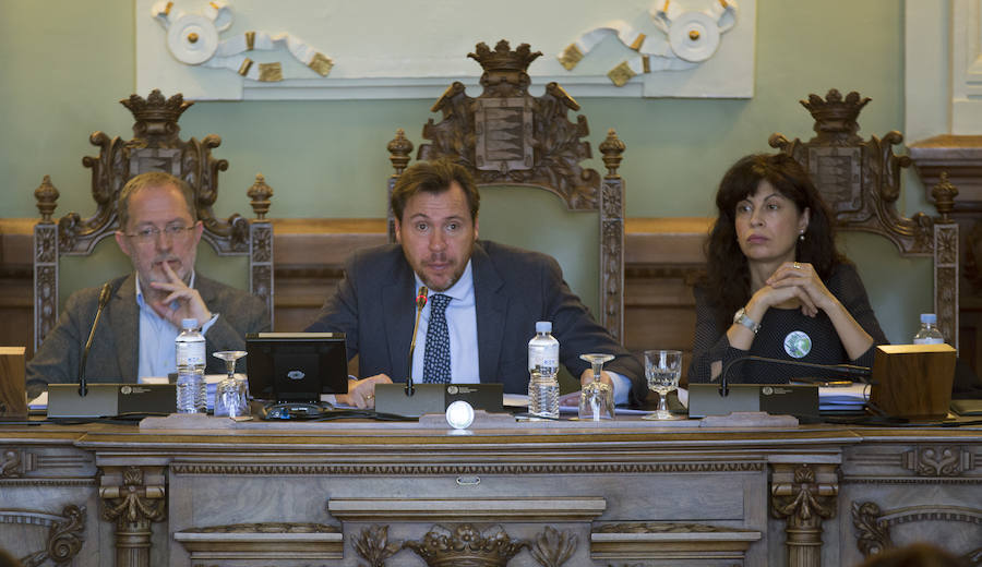 Pleno en el Ayuntamiento de Valladolid
