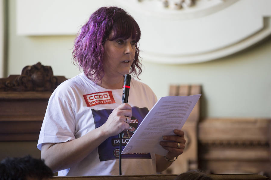 Pleno en el Ayuntamiento de Valladolid