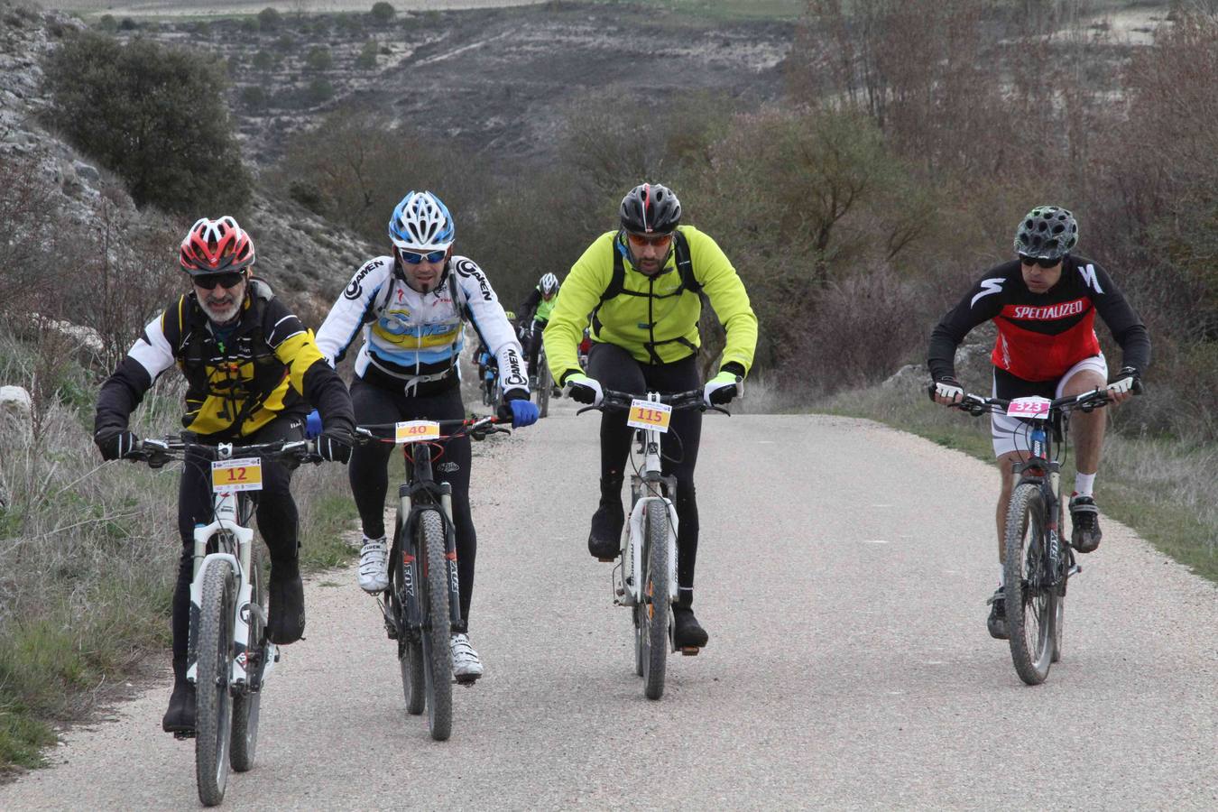 Primera etapa de la BTT Series de Valladolid celebrada en Campaspero (1/2)