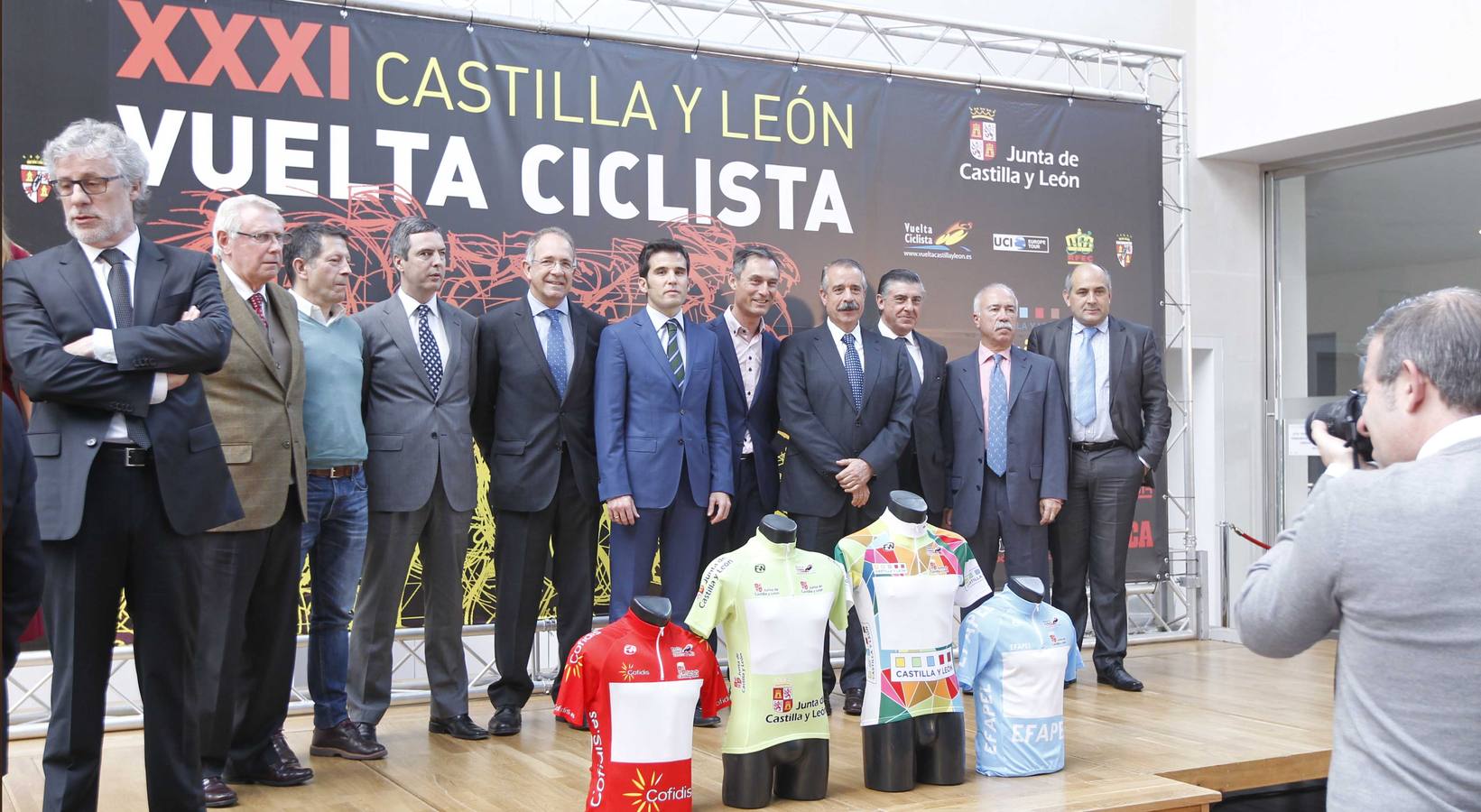 Acto de presentación de la XXXI Vuelta Ciclista a Castilla y León