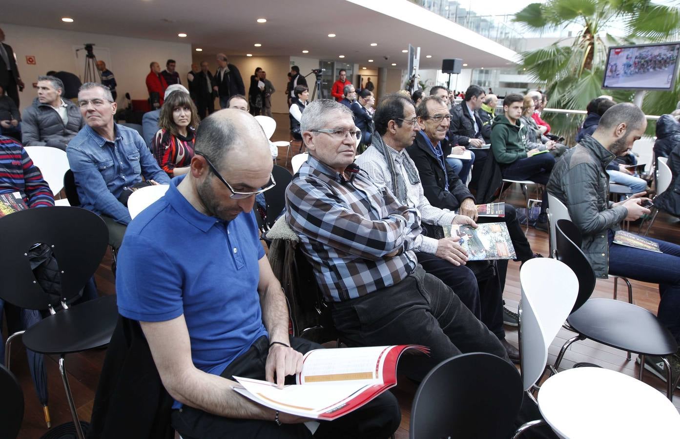 Acto de presentación de la XXXI Vuelta Ciclista a Castilla y León