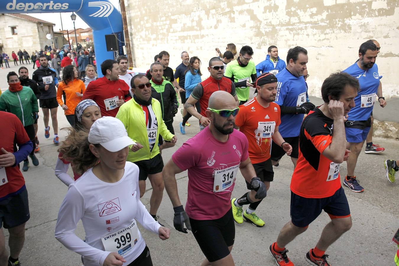 III Carrera Entre Castillos, entre Fuentes de Valdepero y Monzón de Campos
