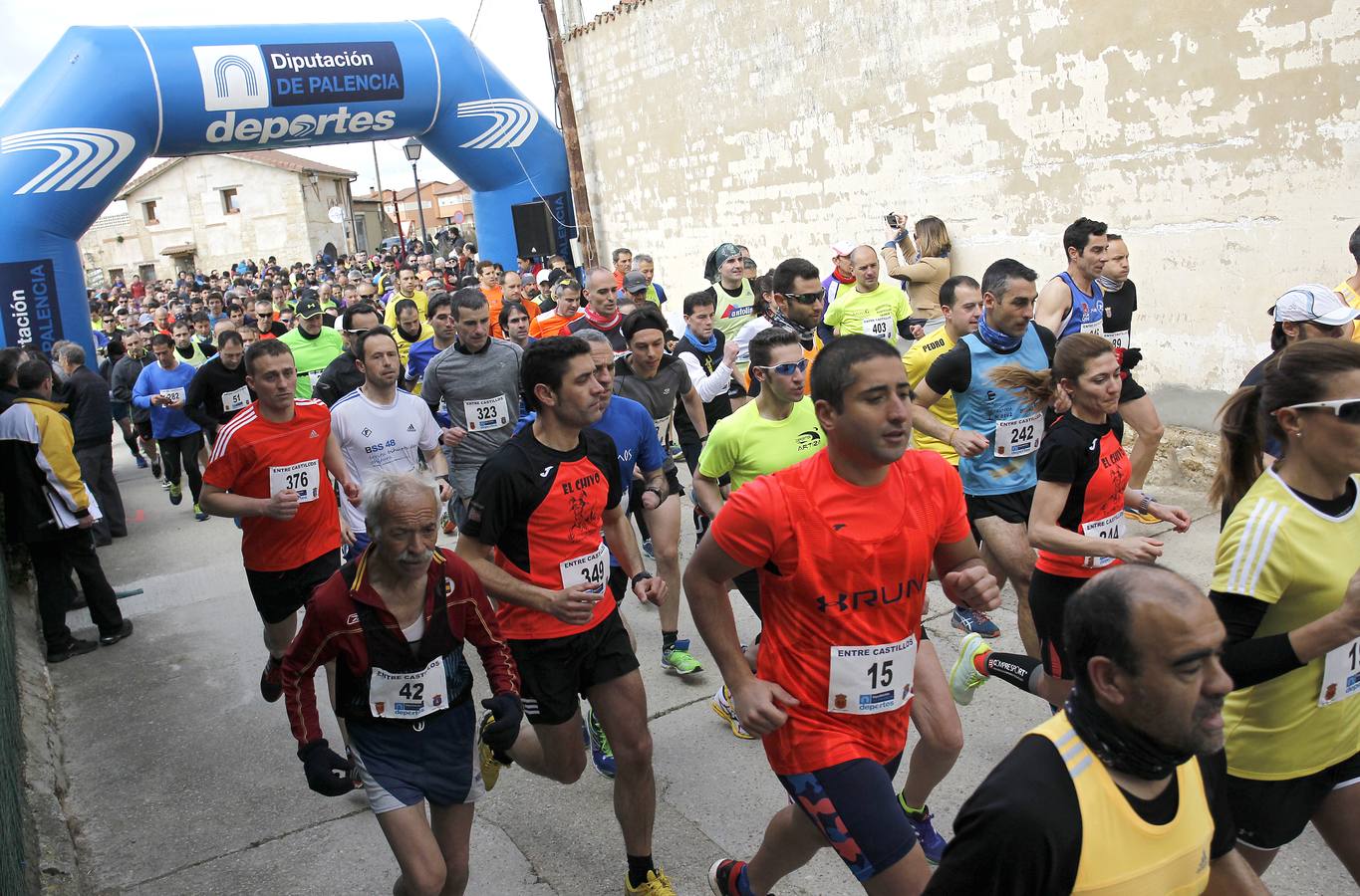 III Carrera Entre Castillos, entre Fuentes de Valdepero y Monzón de Campos