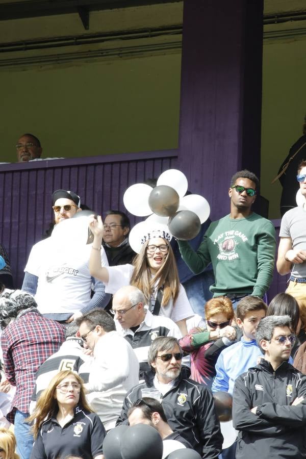 La afición vallisoletana disfruta en la final de la Copa del Rey de rugby