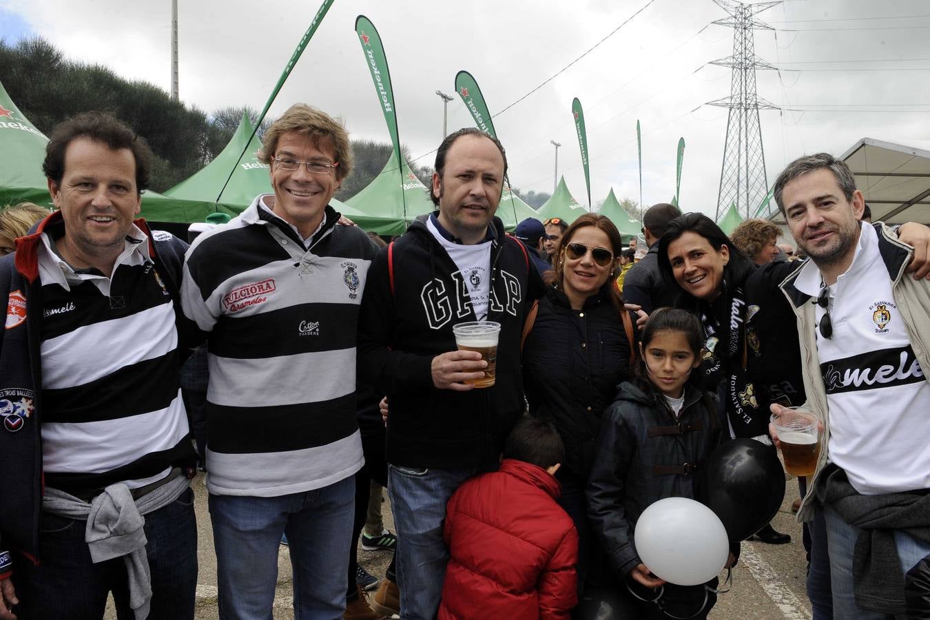 La afición vallisoletana disfruta en la final de la Copa del Rey de rugby