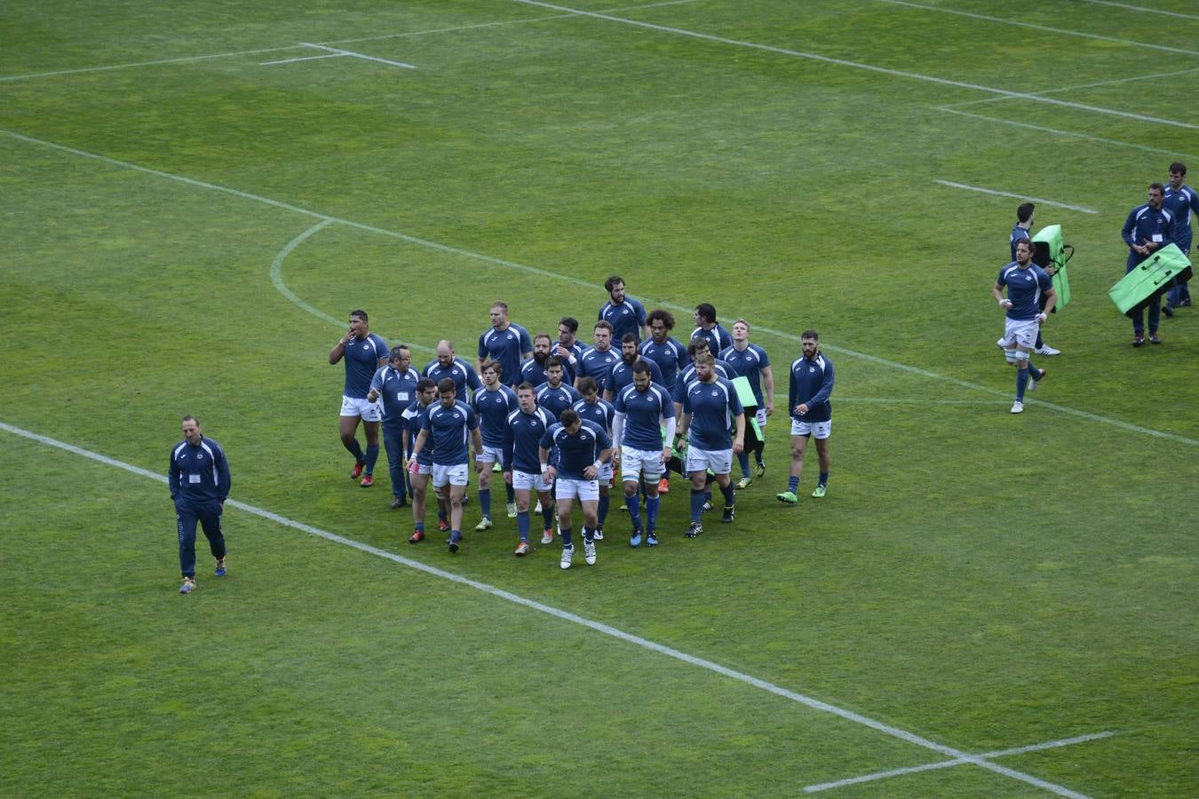 Fotos de las horas previas a la final de la Copa del Rey de rugby en Valladolid (1/3)