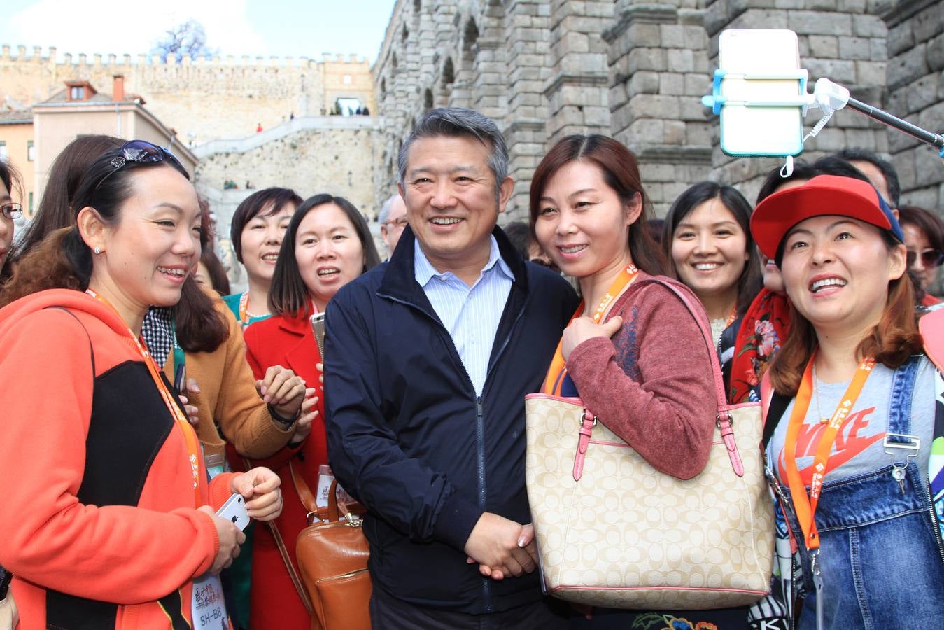 Un empresario chino visita Segovia junto a 700 directivos de sus empresas
