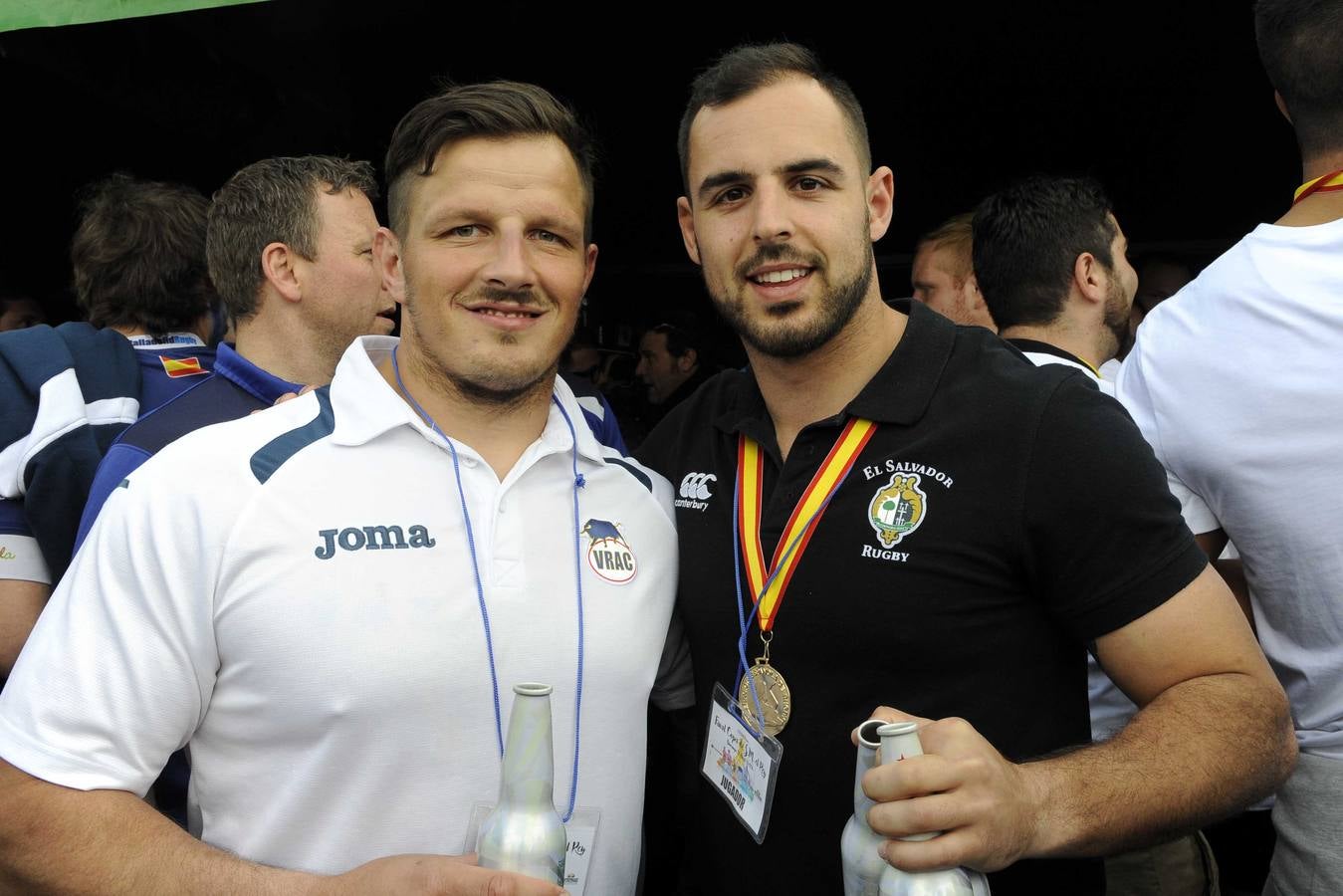 Primeras celebraciones de la Copa del Rey de rugby en la &#039;Fan Zone&#039;