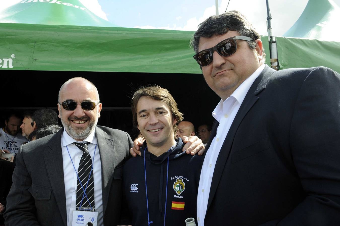 Primeras celebraciones de la Copa del Rey de rugby en la &#039;Fan Zone&#039;