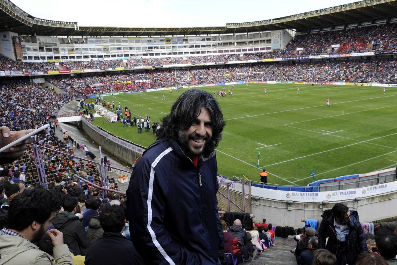 Primeras celebraciones de la Copa del Rey de rugby en la &#039;Fan Zone&#039;