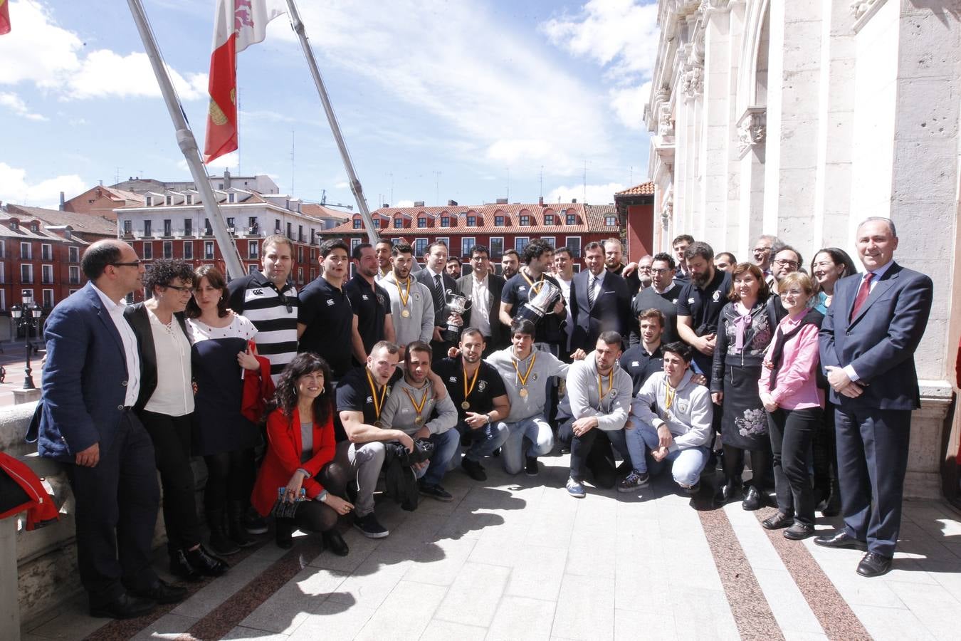 Recepción en el Ayuntamiento.